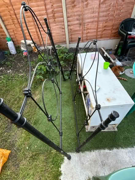 Photo of free Scrap metal-King size bed (SE18) #1