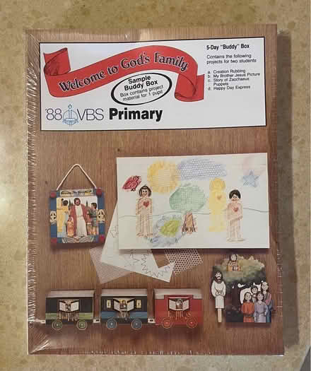 Photo of free Bible school craft kit for kids (Southampton) #2