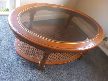 Photo of free Mahogany coffee table (CB22) #1