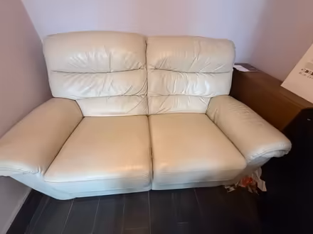 Photo of free Two man recliner leather sofa (Fk82lt) #1