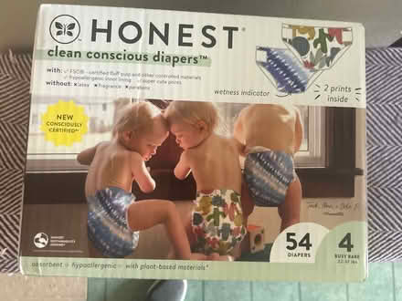 Photo of free Honest brand diapers size 4 (10011 (17th & 9th)) #1
