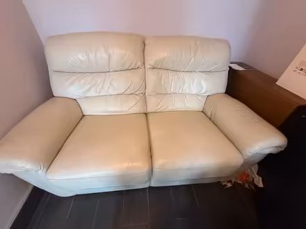 Photo of free Two man recliner leather sofa (Fk82lt) #2