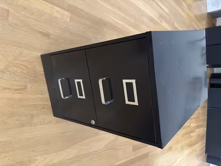 Photo of free Black filing cabinet (Bull Mountain, Tigard) #1