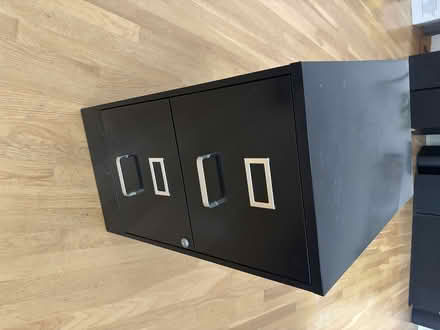 Photo of free Black filing cabinet (Bull Mountain, Tigard) #1