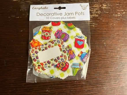 Photo of free Decorative jam pot covers (Walkley S6) #1