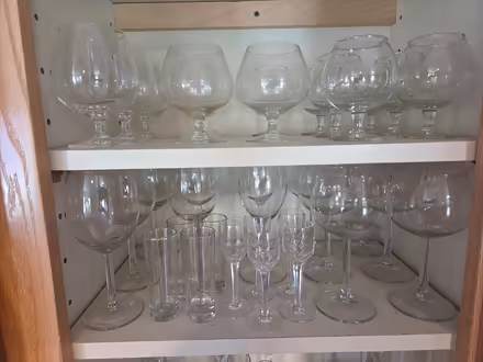 Photo of free Wine and liquor glasses (Bull Mountain, Tigard) #1