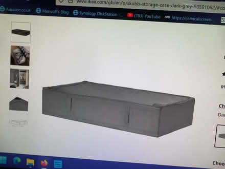 Photo of free Ikea Skubb Storage case (South Bermondsey SE16) #1