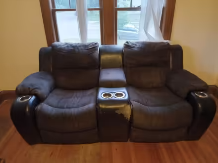 Photo of free Move-style sofa with drink holders (Macalester Groveland) #1
