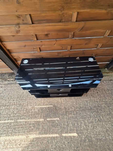 Photo of free Glass TV stand (Carlisle CA1) #2