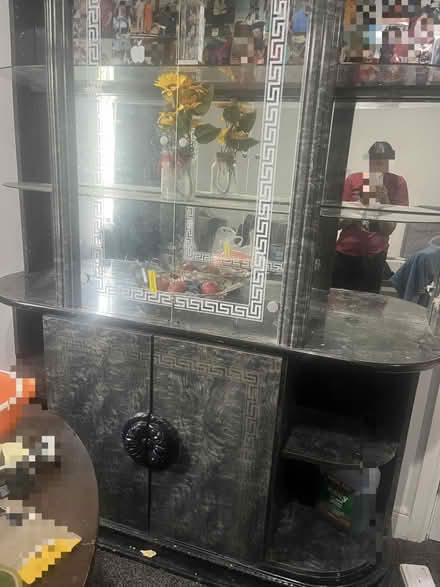 Photo of free Tall wooden mirror showcase (Chadwel Heath RM8) #1