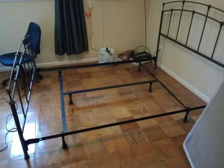 Photo of free Queen frame, box spring, mattress (3rd and C NE) #3