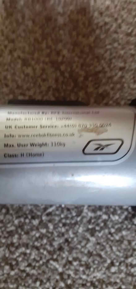 Photo of free Exercise bike - Reebok (Llandegley LD1) #3