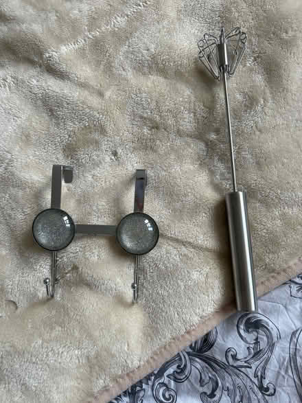 Photo of free Overdoor rack hook and whisk (Portchester PO16) #1