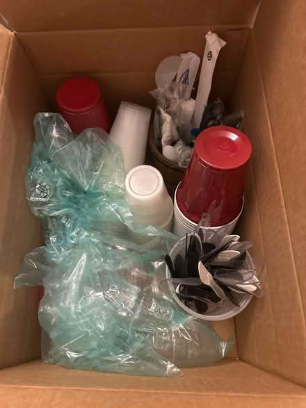 Photo of free Plastic cups and utensils (Middletown) #1