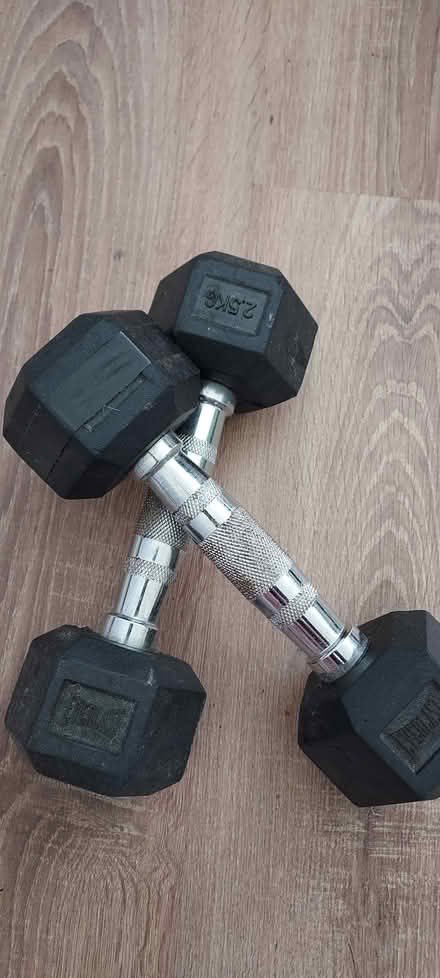Photo of free Dumbell 2.5kg each (KT2 Kingston upon Thames) #1