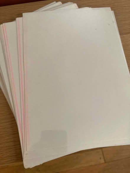 Photo of free A4 acetate (Edinburgh EH5) #2