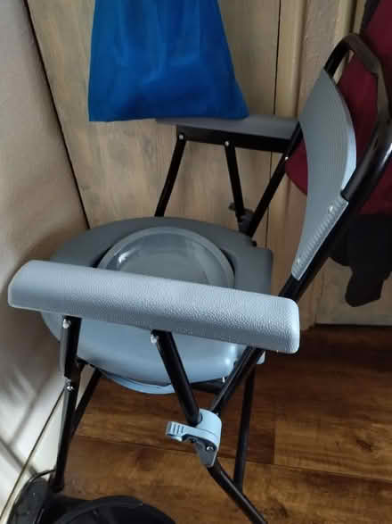 Photo of free New folding commode (Rowner PO13) #1