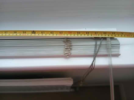 Photo of free Venetian style blind 70 inches wide (Earlswood RH1) #2