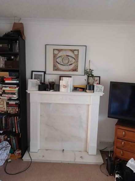 Photo of free Mantelpiece and Backing (Denton M34) #1