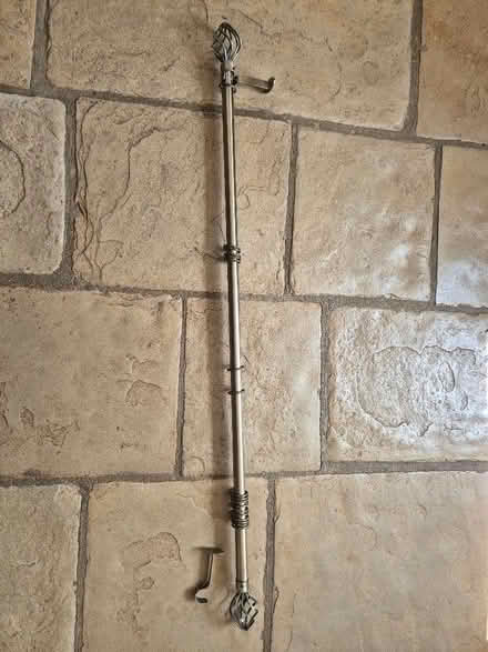 Photo of free Brass- effect curtain rail (Burwell OX28) #3