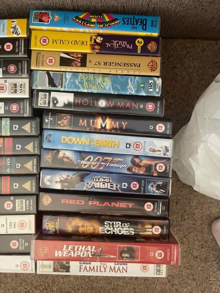 Photo of free VHS tapes (Cross Gates LS15) #2