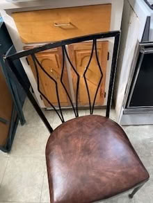 Photo of free Large dining table & chairs (Lackawanna, off of Abbott road) #2