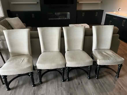 Photo of free Set of 4 dining chairs (Chaska) #1