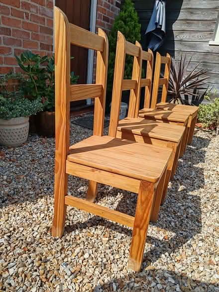 Photo of free Wooden chairs (South Scarle) #2
