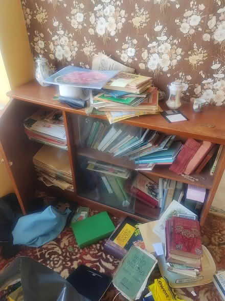 Photo of free Wooden and glass display unit (Whittlesey) #2