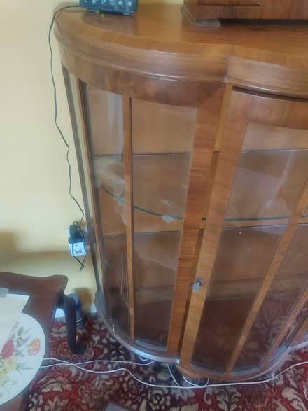 Photo of free Glass cabinet (Coates) #2