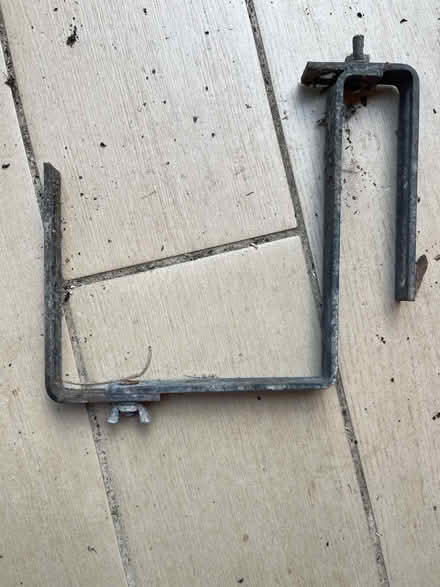 Photo of free Heavy duty window box clams x 10 (N6 Highgate High Street) #1