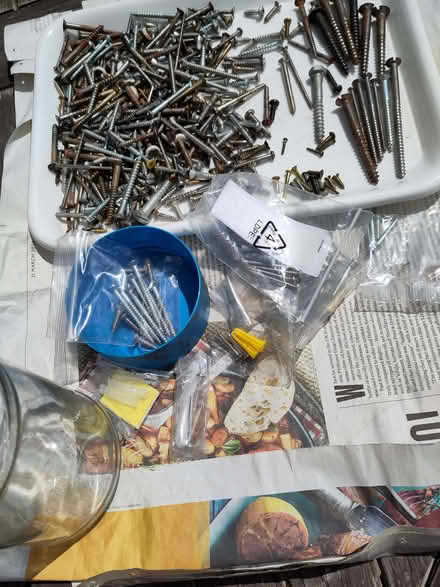 Photo of free 1st jar of random screws & bits & bobs (Henleaze Ward BS9) #3