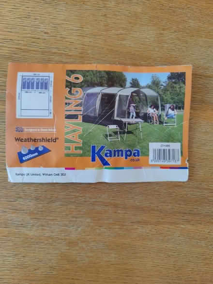 Photo of free Kampa Hayling 6 man tent (Crowborough TN6) #1
