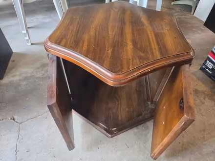 Photo of free Wooden side table (Bull Mountain, Tigard) #1