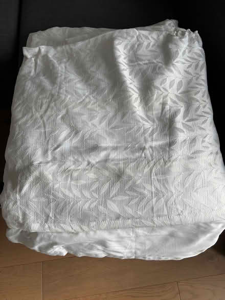 Photo of free Tall white curtains and blackouts (Long Island City) #2