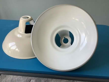 Photo of free Two metal lampshades (Chorley SK9) #2