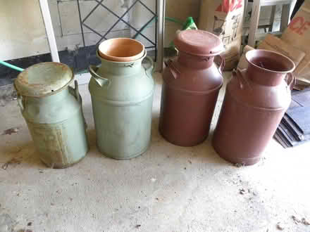 Photo of free Four milk cans (Troy) #1