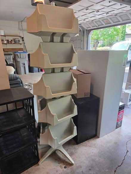 Photo of free Magazine Rack 6 ft tall (Bull Mountain, Tigard) #1