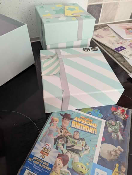 Photo of free Gift wrap & boxes NEW (Grangeway area NN10) #2