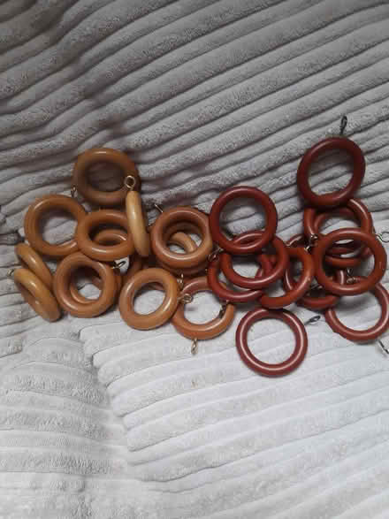 Photo of free Selection of curtain rings (Colwick NG4) #1