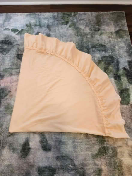 Photo of free Peach Colored Tablecloth (Ambler) #1