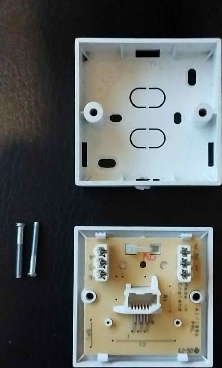 Photo of free British Telephone Socket Faceplate & Installation Box (Charlton SE7) #2