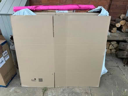 Photo of free 14 Large Plain Cardboard Boxes (TN36) #2