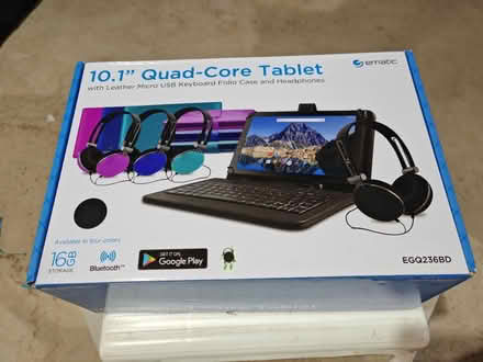 Photo of free 10.1 ematic tablet (9th line&hoover park dr.) #1