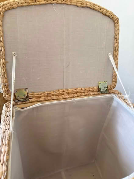Photo of free Laundry Hamper wicker (Thurmaston LE4) #2