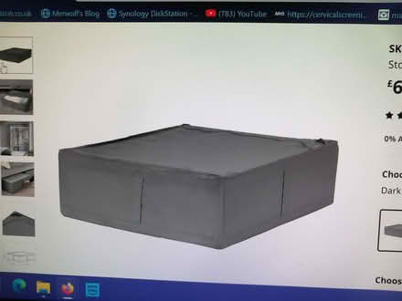 Photo of free Ikea Skubb storage case (South Bermondsey SE16) #2