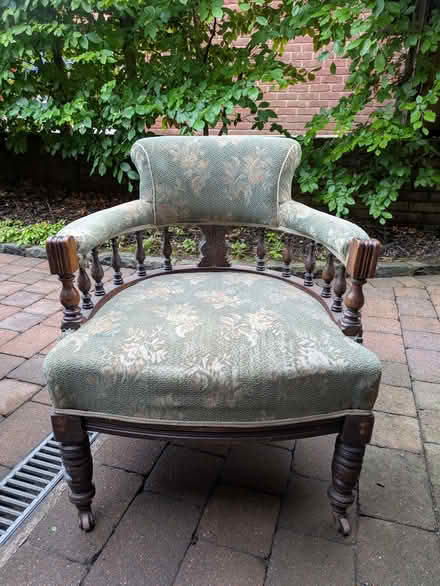 Photo of free Victorian tub chair (Cramond EH4) #2