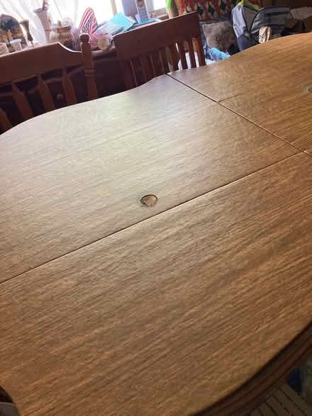 Photo of free Gorgeous dining rm table + 4 chairs (Auto Mall Pkwy Fremont Ca.) #2