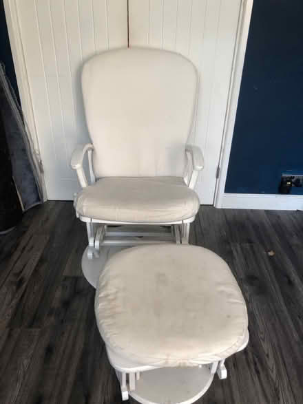 Photo of free Dutailer Nursery Chair & Stool (Camberley - Gu15) #2