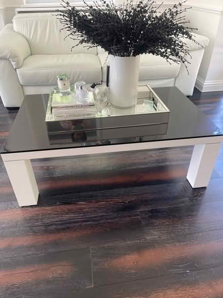 Photo of free Black and white mirrored coffee table (Bedlars Green CM22) #1